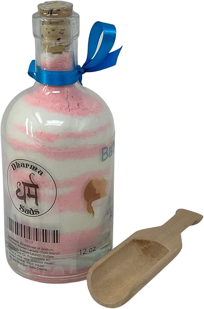 Bath Powder 12 oz Glass Bottle with the Feminine Scent of Amazing Grace.