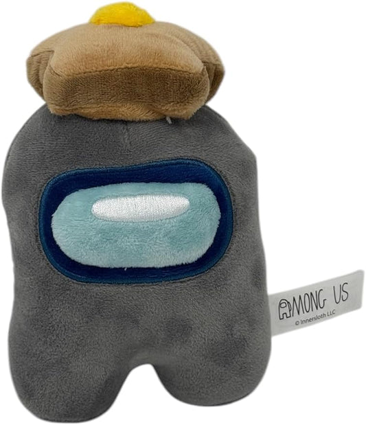 Just Toys Among US 6″ Plush – Brown w/French Toast | Officially Licensed Crewmate Toy | Soft & Collectible Gaming Plushie