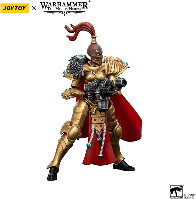JOYTOY Warhammer Horus Heresy Sisters of Silence White Falcons Vigilator Cadre Vigilator 2, 1:18 Scale 4.17in Action Figure Mecha Joy Toy Collection Model