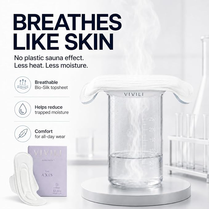 Day & Night Pads Combo XXL Overnight 16.5" + Regular 9.5" Wings | 8ct XXL Overnight 16.5" + 12ct Regular 9.5" wings. 17x drier than cotton, plant-based, unscented, sensitive skin, 20ct