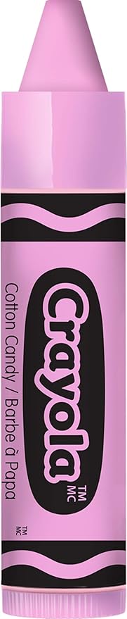 Lip Smacker Crayola Lip Balm Party Pack - 8 Moisturizing Balms, Cotton Candy, Orange, Sherbert, Watermelon, Berry, Apple, Banana, Hydrating & Protecting - Cruelty-Free,(Pack of 2)