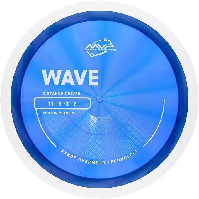 MVP Disc Sports Proton Wave Disc Golf Distance Driver (Colors May Vary)