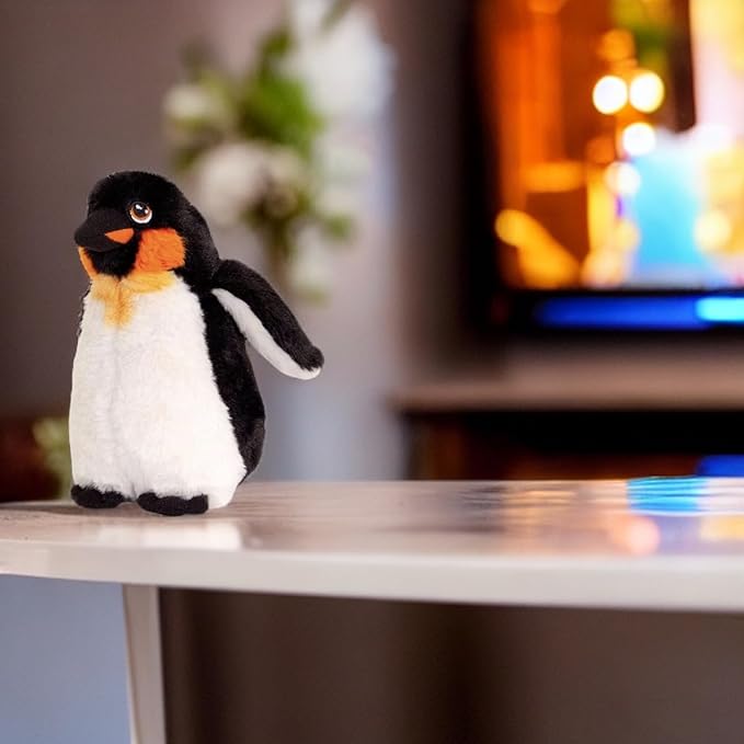 Deluxe Paws Emperor Penguin Eco-Friendly Plush Made from 100% Recycled Materials
