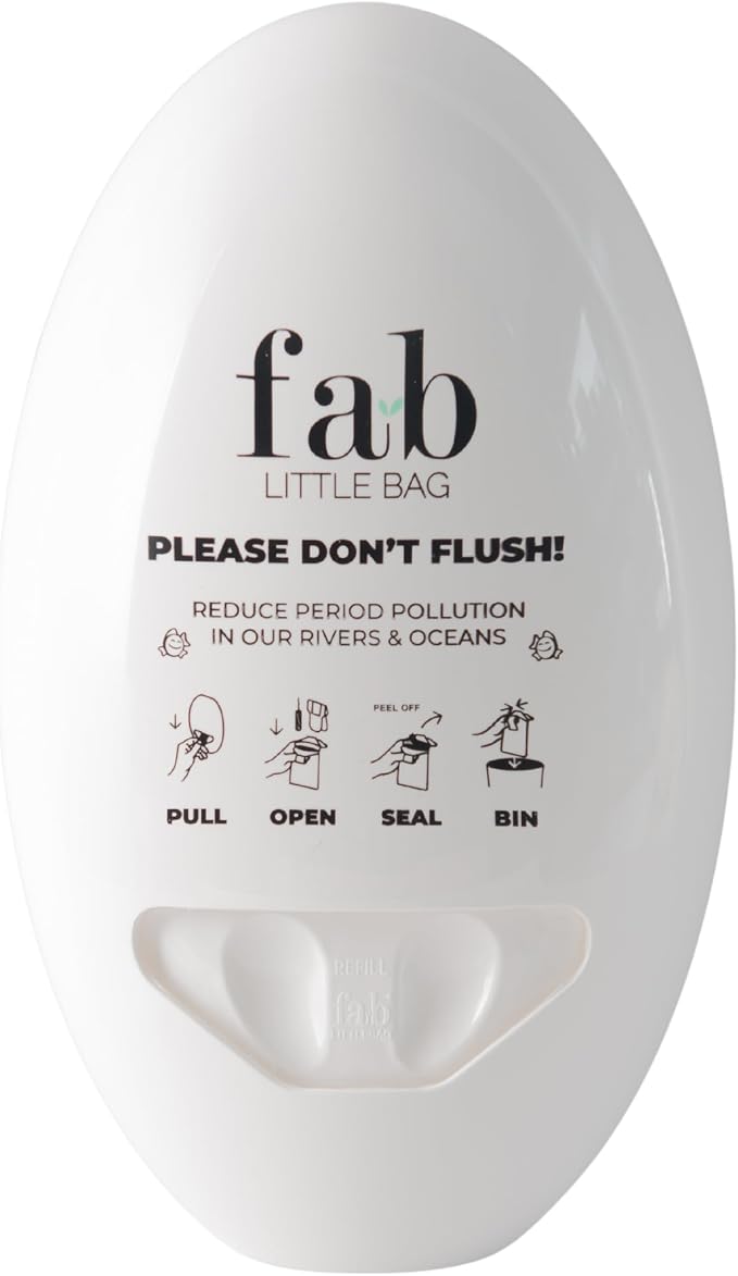 Fab Little Bag Feminine Hygiene Disposable Bags Holder for Tampons and Sanitary Pads, Feminine Care Products Dispenser
