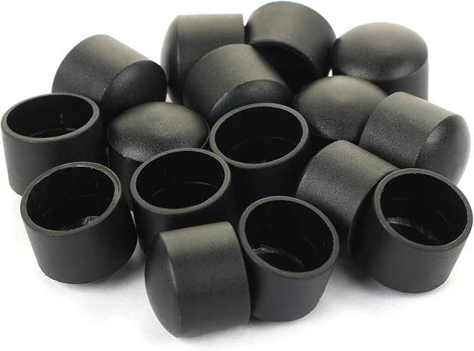 Pack of 16 Foosball End Caps 15.8mm Foosball Table Rod End Universal Safety End Caps for Standard Foosball Tables Accessories