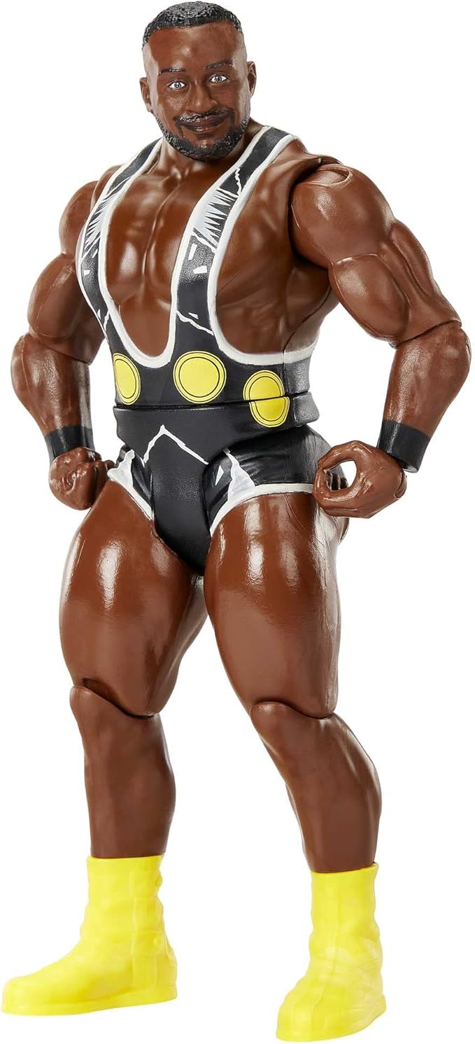 Mattel WWE Basic Action Figure, Big E, Posable 6-inch Collectible for Ages 6 Years Old & Up
