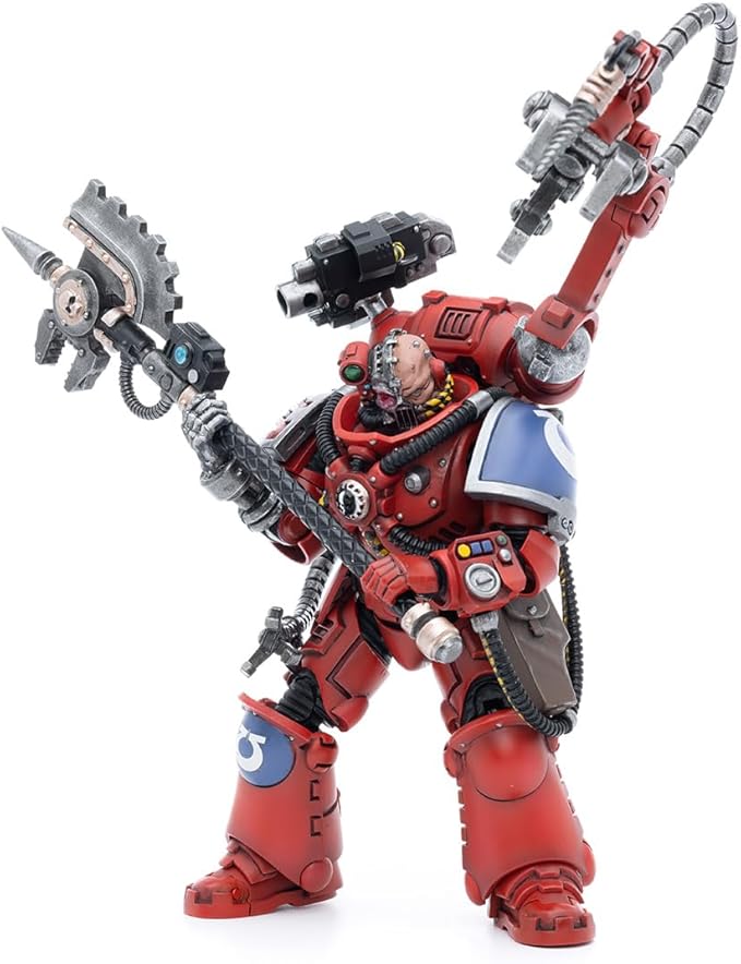 JOYTOY Warhammer 40,000 1/18 Action Figure Ultramarines Primaris Techmarine Collection Model Birthday Gifts