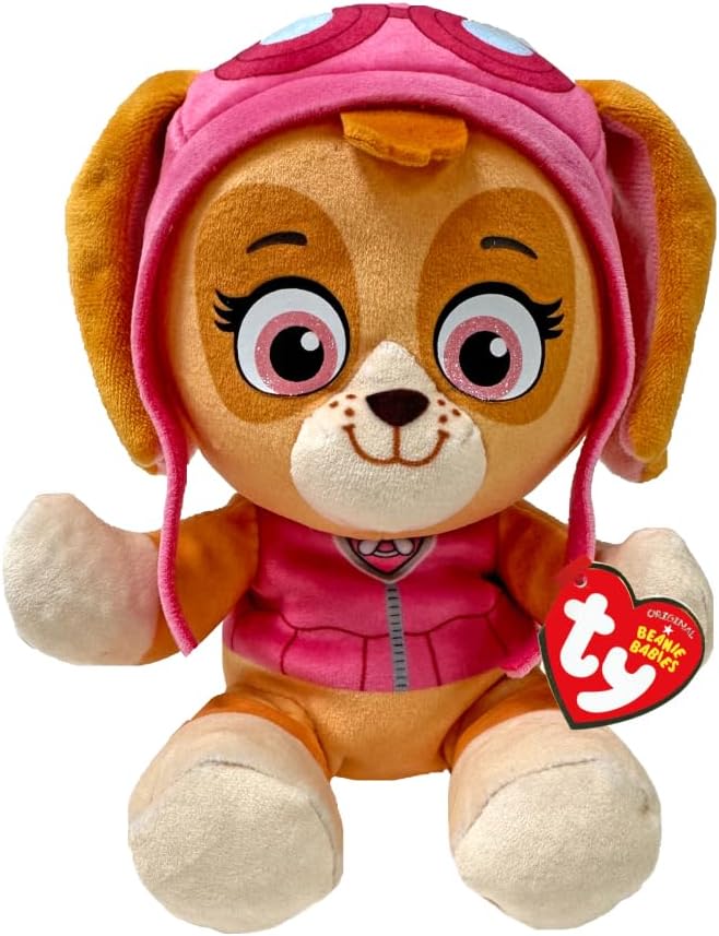 TY - Paw Patrol Collection, Skye, Heroes of The Puppy Squad in Floppy Version, 6" - T44023