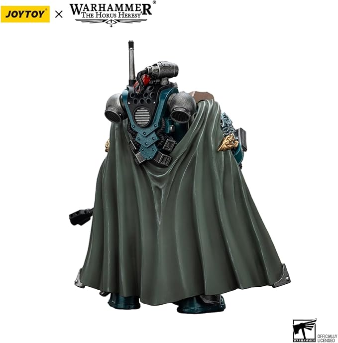 JOYTOY Warhammer The Horus Heresy Alpha Legion Exodus 'The One who is Many’ with Sniper Rifle and Power Dagger - 1:18 Scale 5.03in Action Figure Mecha Joy Toy Collection Model