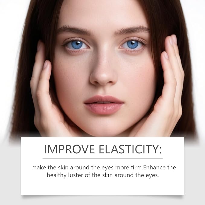Eye Primer Eyeshadow Base,Instant Eye Tightener,Instant Firming Primer,Gentle Skin Care Moisturizing Eye Tightener Cream With Brush Finstant Firm-Ing Formula For Fine Lines And Wrinkles