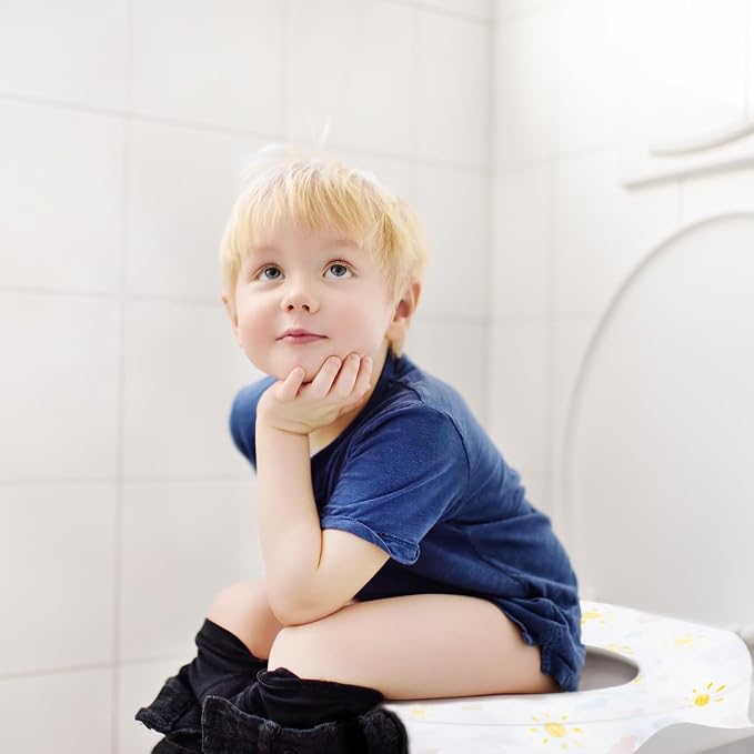 Disposable Toilet Seat Cover - Convenient, Hygienic, and Essential for Potty Training and Road Trips (Pack of 10)