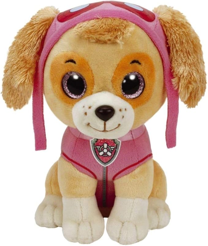 Ty Toys T41210 Skye Cockapoo-Paw Patrol-Reg, Multicolored, 15cm