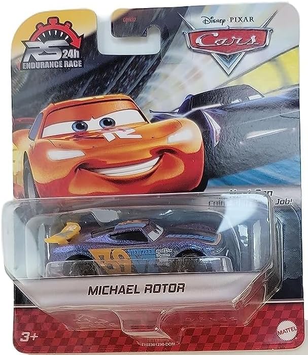 Mattel Disney Pixar Cars RS 24h Hour Endurance Race Bundle of 3 Diecast Vehicles from GPN32-999E Release