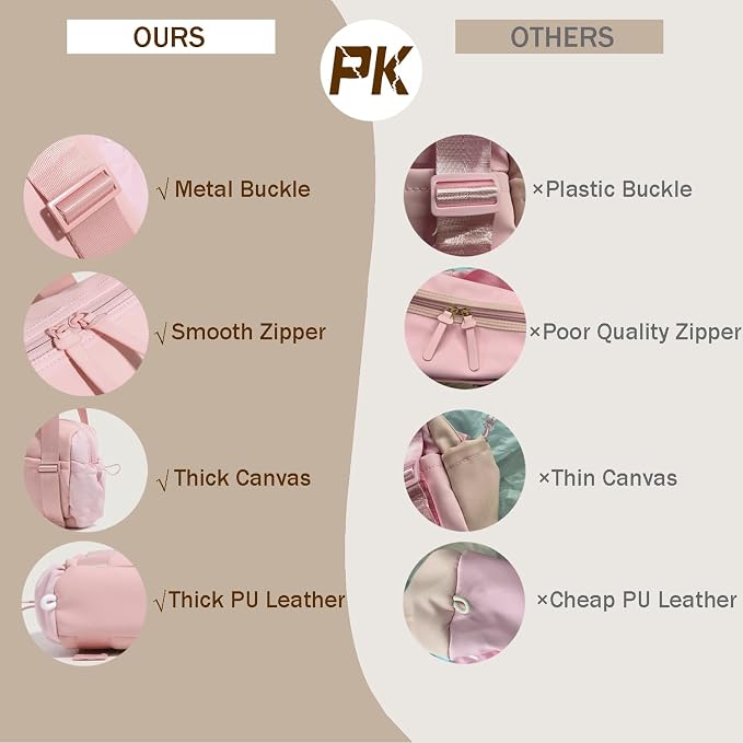 Mini Gym Bag for Women, Small Tote bag with Wet Compartment and Toiletry Bag for Yoga, Pilates, Swimming