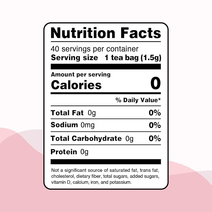 FullChea - Raspberry Leaf Tea Bag, 40 Teabags - Natural Pregnancy Tea - Pure Red Raspberry Leaf Herbal Tea - Non-GMO - Caffeine-free - Help Childbirth & Support Menstrual (Pack of 2)