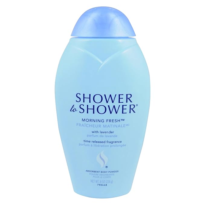 Shower to Shower Morning Fresh Body Powder, 8 Oz (3 Pack)