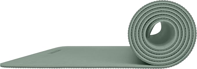 Retrospec Zuma Yoga Mat 6mm Thick Non-Slip TPE Exercise Mat | Cushioned Workout Mat for Yoga Pilates and Home Stretching | 72 x 24 with Carrying Strap