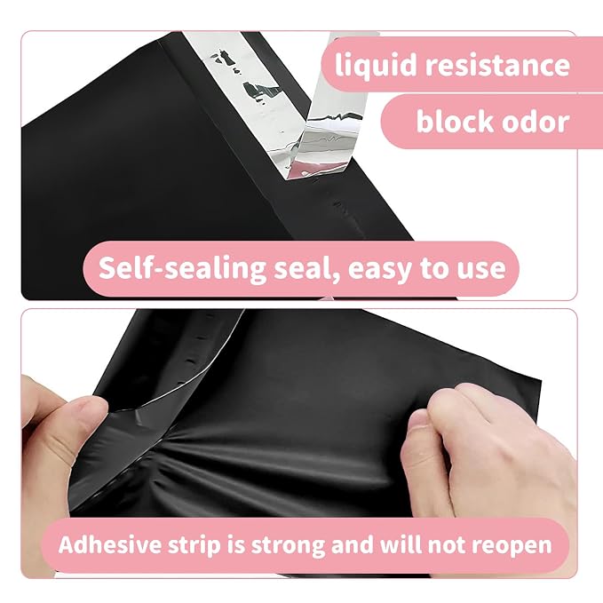 Sanitary Napkin Disposal Bags, 100Pcs Disposable Tampon Disposal Bags Personal Care Period, Thickened Perfect Size Diaper for Odor Blocking.