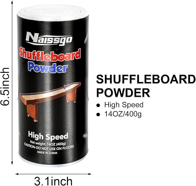 Shuffleboard Sand Wax Shuffleboard Powder Set with Small Brush & Pan