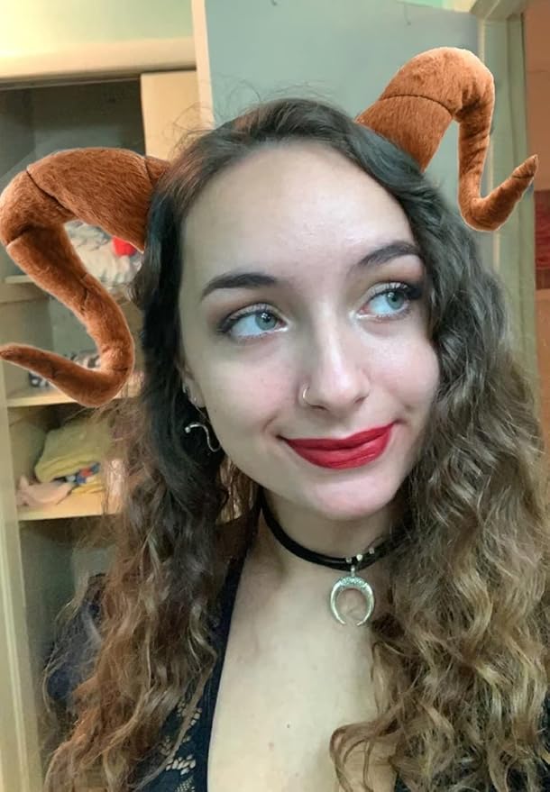 Plush Animal Ears and Horns Headband-Halloween Christmas Festival Theme Party Animal Cosplay Costume Headbands