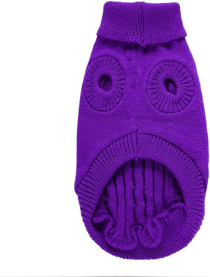 Dog Sweater, Warm Dog Sweaters for Small Dogs Medium Large Dogs, Cute Winter Classic Turtleneck Pet Sweater Cat Sweater Dog Clothes Coat Dog Christmas Sweaters for Girls Boys Dog Puppy Cat