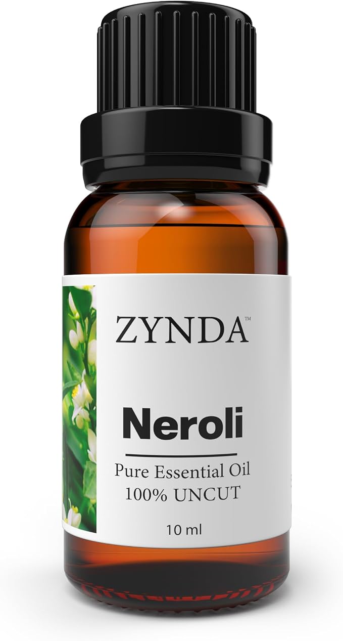 Neroli Essential Oil – 100% Pure & Natural | Organic Neroli Oil for Skin & Face | Uncut • Raw • Very Potent Essential Oils for Skincare, Aromatherapy & Daily Glow - 10ML
