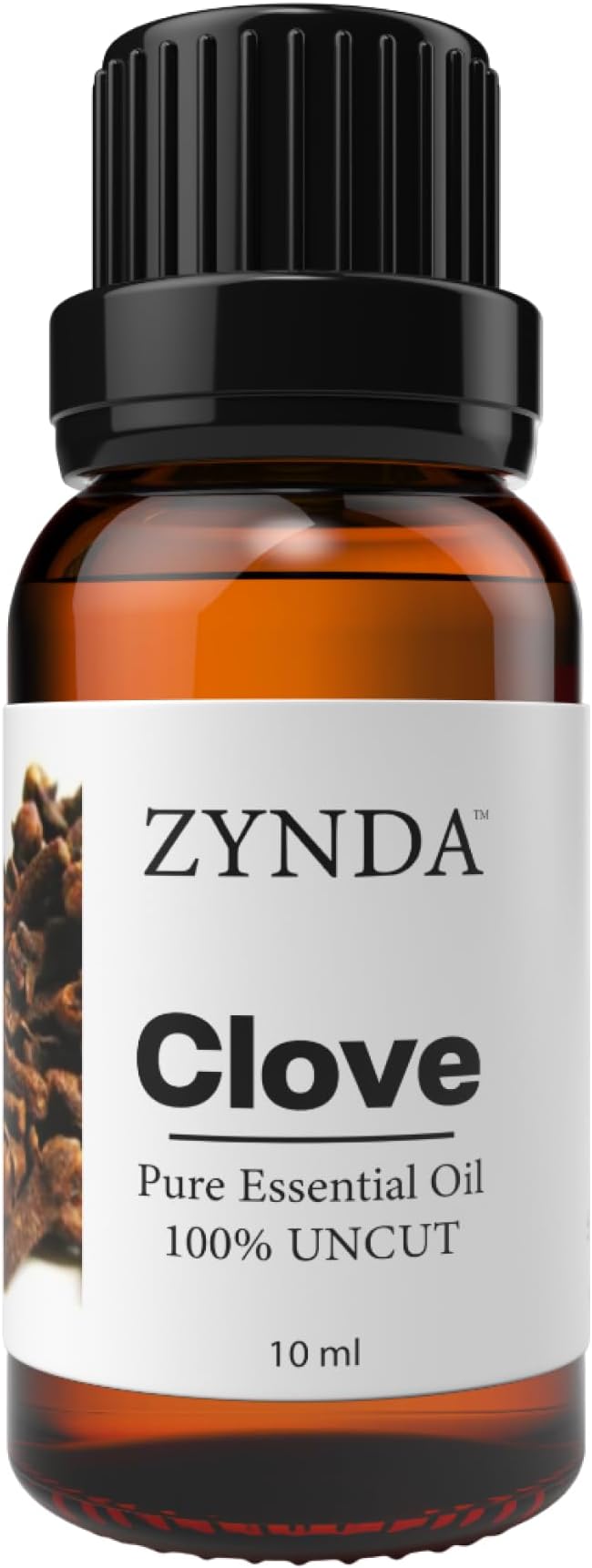 Clove Oil Pure & Natural Clove Essential Oil – Organic Extract from Clove Buds, 3rd Party Lab tested 100% Uncut Concentrated Blend for Skin Care, Hair Care, Aromatherapy & Relaxation 10ml Bottle