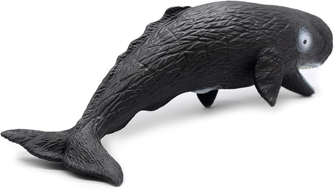 Simulated Ocean Big Animal, One pc 15Inch Soft Filled Rubber Sea Educational Toys (Sperm Whale)