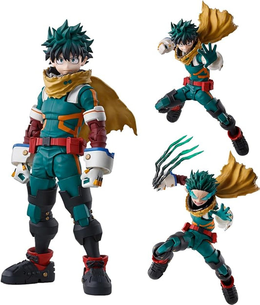 LUNK MHA Midoriya Izuku Action Figures Movable Statue,Todoroki Shouto MHA Kacchan Figure,Cartoon Hero Figura Anime Figurine Ornament Collection Gifts