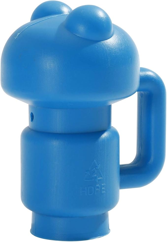1.26" Diameter Trampoline Enclosure Pole Cap for Net Hook, 6 Pieces, Blue, Only Fit in 32mm(1.26in) Diameter Trampoline Pole