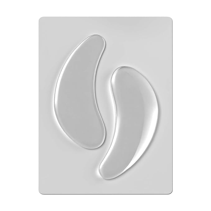 MISS SPA Under Eye Patches Reusable 20 Times, Hydrating Smoothing Under Eye Silicone Pads, Age Defying Medical Grade Silicone Eye Masks, Overnight Under Eye Patches For Wrinkles And Fine Lines