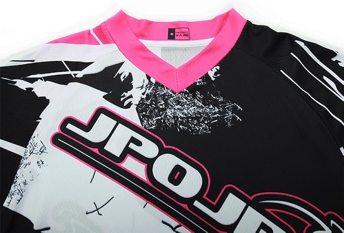 Dirt Bike Jersey for Youth, Kids Mountain Bicycle Shirt Long Sleeve Children Downhill Jerseys for Motorcycle Motocross