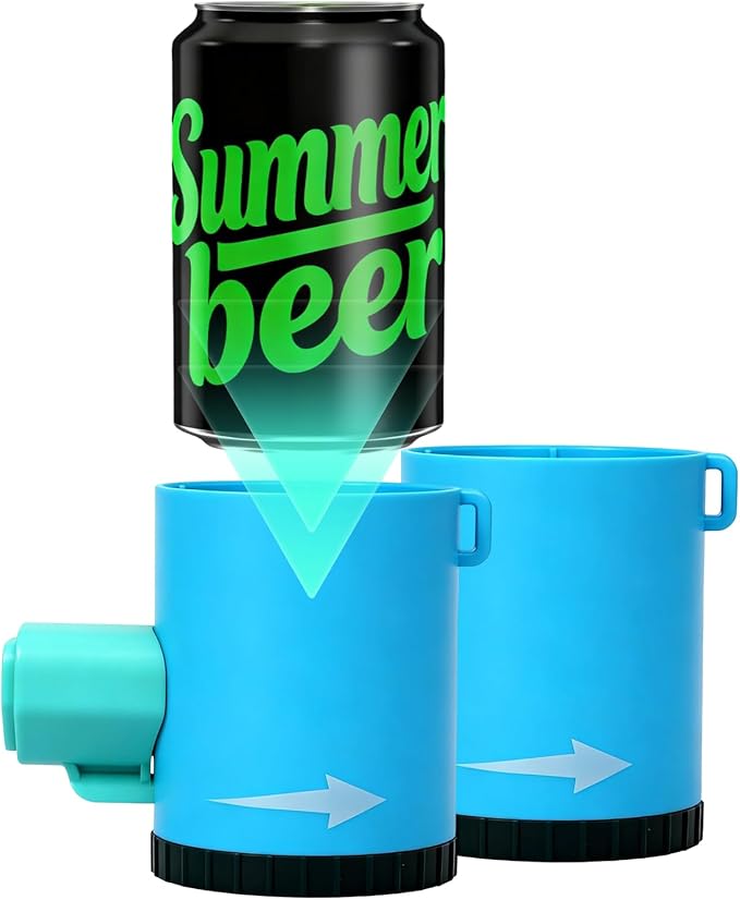 Beer Shot Gun for Drinking Game, Thrilling Twist & Pass Party Fun, Drinking Roulette Party Game for Adults Bachelor Parties, BBQ Pregame, Golf Course, Beach