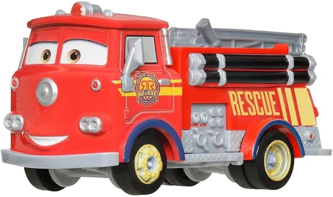 2025 Disney Pixar Cars Red Radiator Springs Race & Rescue Toy Vehicle for Ages 3 and Up