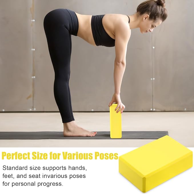 Silipull 10 Pcs Pilates Ring Blocks Set for Women Home Yoga Equipment Accessories Pilates Ring Circle and Ball Workouts Gift Include Ball Yoga Circle Resistance Bands Block Straps Gym Bag