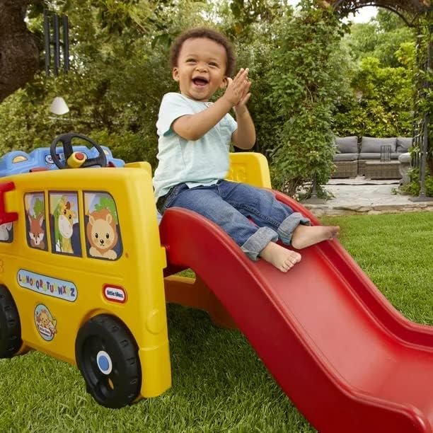 Little Tikes School Bus Climber, Boys and Girls, Kids Ages 18 Months to 4 Years