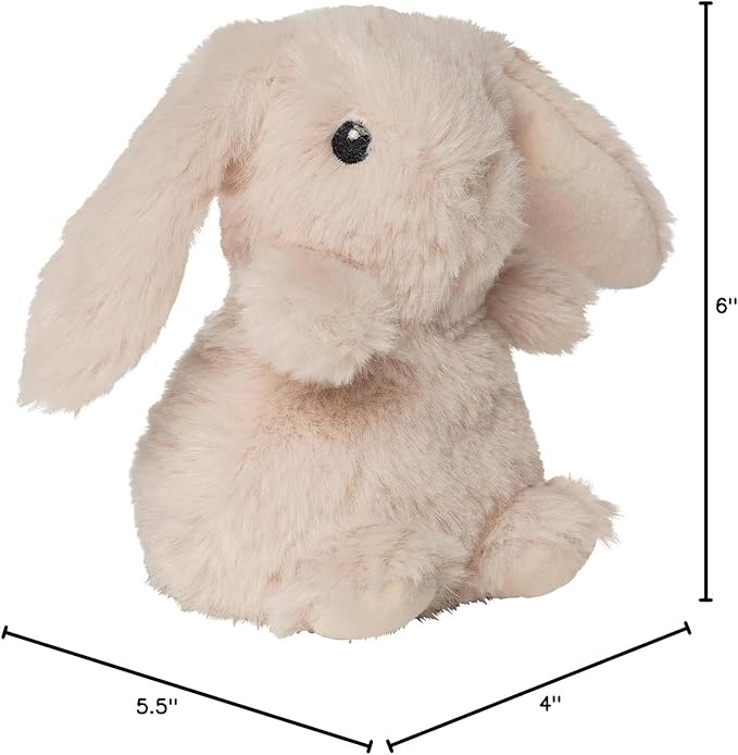 Manhattan Toy Bitty Buddies Winken Cream Baby Bunny Stuffed Animal, 6"
