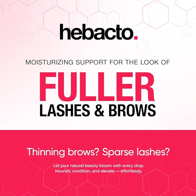 Lash & Brow Growth Serum – Eyelash Enhancer & Eyebrow Booster with Biotin, Peptides & Vitamin E – Fuller, Thicker Lashes – Made in USA