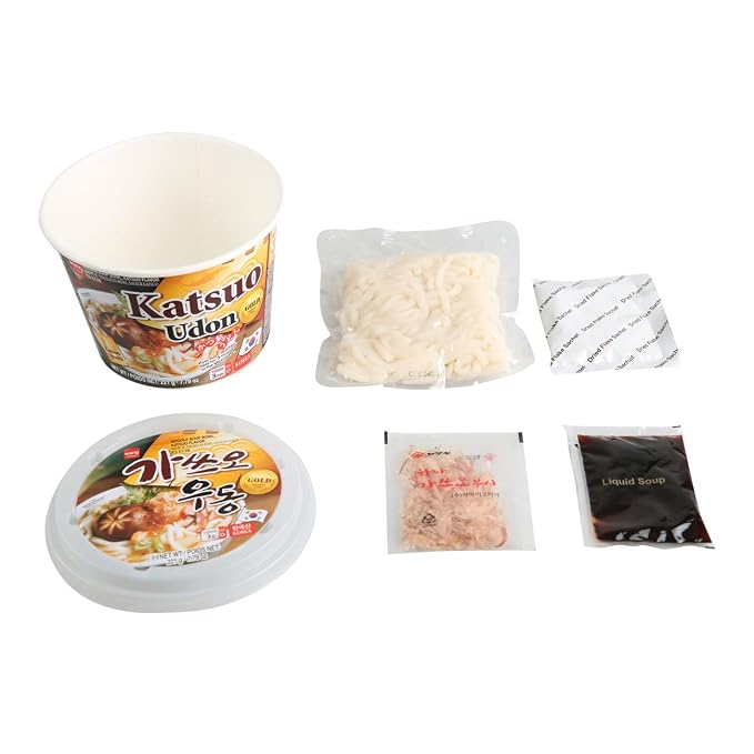 Wang Korean Snack On The Go - Katsuo Udon, Organic Chestnuts