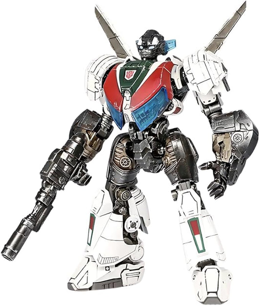 PARKHO Transformers Wheeljack Figure Model Kit – Freightliner FLA Cabover 3D Articulated Action Easy to Assemble Pre Painted Collectible Series Toys Hobby 03129