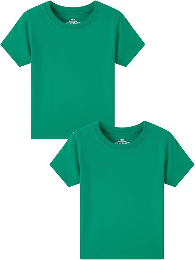 Family Feeling Boys Short Sleeve Crewneck Kids T-Shirts Top Girls Tee