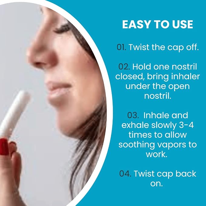 LIGHTS OUT Aromatherapy Nasal Inhaler 2PK | Relaxation and Sleep Support Essential Oil Blend w/Lavender and Neroli | Natural Undiluted Essential Oils | Gift Basket Idea | Valentine Gift