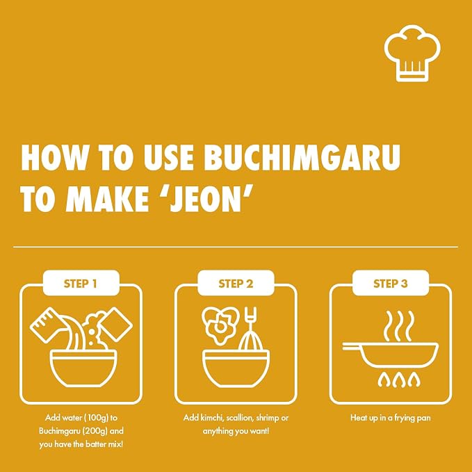 Surasang Buchimgaru Korean Pancake Mix | Pajeon Scallion, Kimchi Jeon, and Seafood Pancakes, Korean Cooking Ingredients Pantry Staple, 2 Pounds