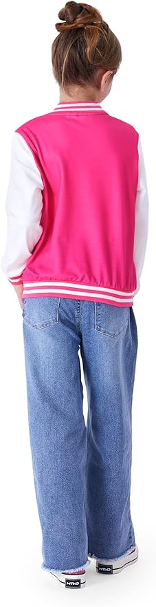 Disney Minnie Mickey Stitch Princess Frozen Marvel Jacket Lightweight Coat Button up Color Block Sweatshirt Sizes 2-14 Years