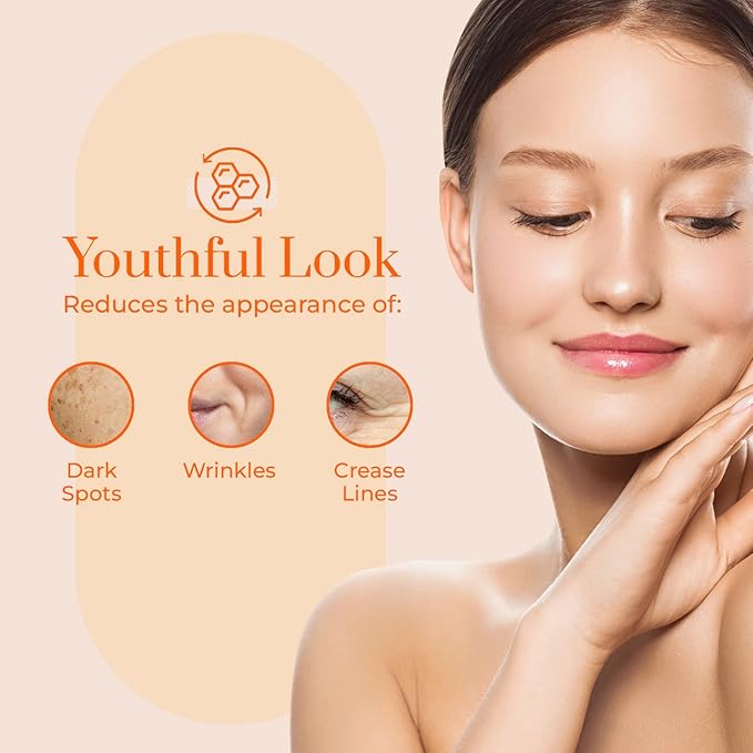 Clear Beauty Vitamin C & Collagen Face Moisturizer - Hydrating Anti Aging Day Cream For Dry Skin & Uneven Tone - Firms & Revitalizes - Dermatologist Tested, Korean Skin Care, Clean Beauty - Duo Pack
