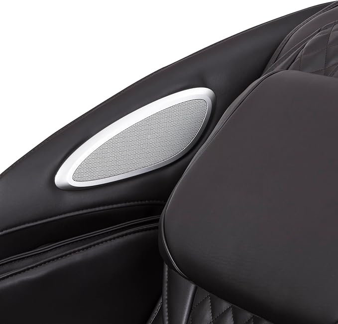 Osaki OS-Atai SL-Track Zero Gravity Full Body Airbag Massage Back and Calf Infrared Heat with Foot Roller Massage (Taupe)