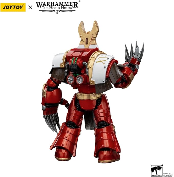 JOYTOY Warhammer 40K Thousand sons 5.35in Sekhmet Terminator Cabal Sekhmet with Lightning Claws 1:18 Scale Action Figure Mecha Joy Toy Collection Model