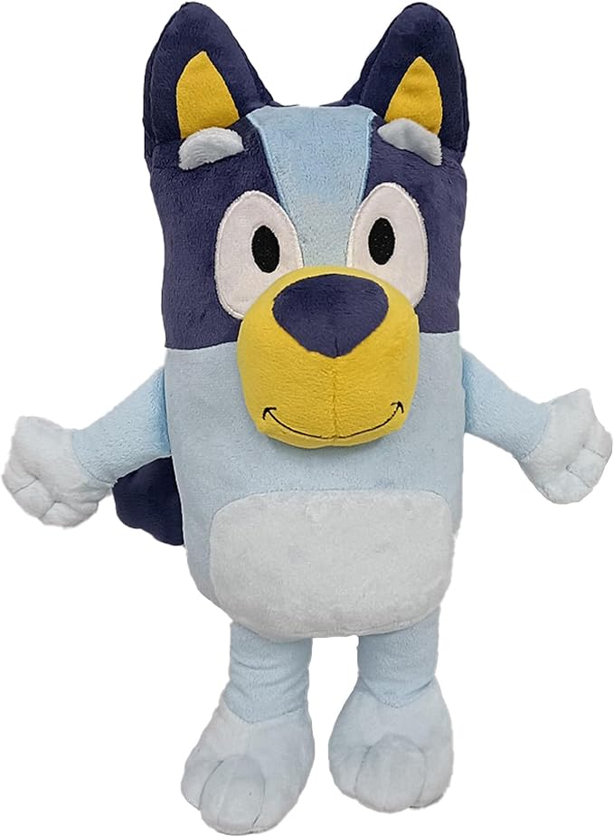 Northwest Bluey Character Hugger Pillow & Silk Touch Throw Blanket Set, 40" x 50", Hooray