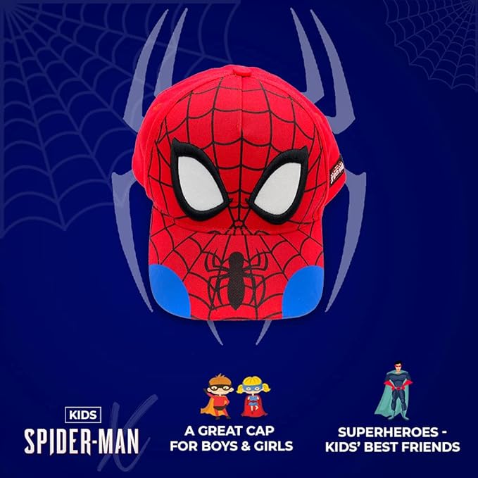 Marvel Accessory Supply Spider-Man 3D Boy Hat