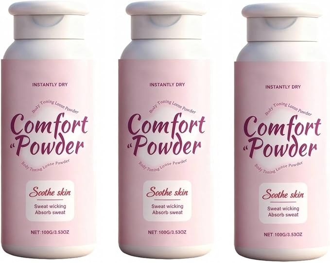 Women's Body Comfort Powder - Talc-Free Dusting Powder with Light Scent, 3.53oz | Moisture Absorbing Powder for Post-Shower & Post-Workout Freshness, Stays Dry & Comfortable All Day (3)